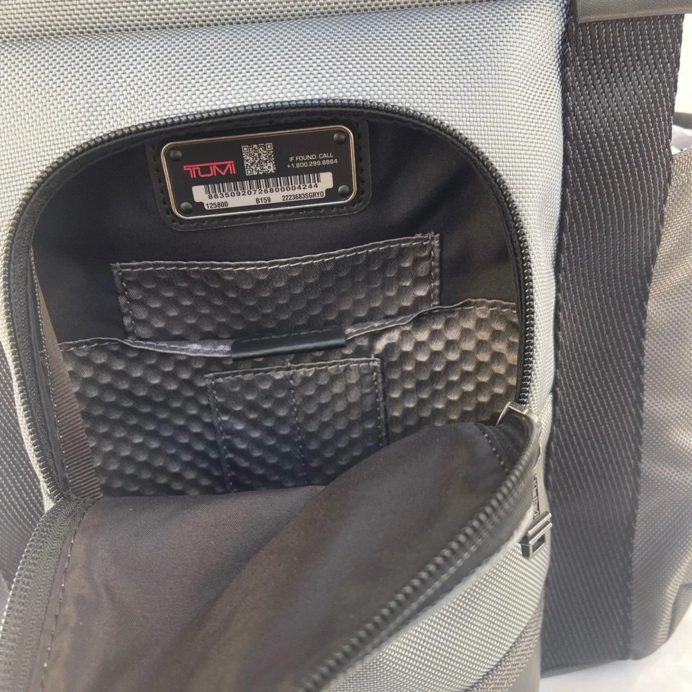 Tumi Fremont THORNHILL 16.75” Ballistic Nylon Backpack Gray NEW $425